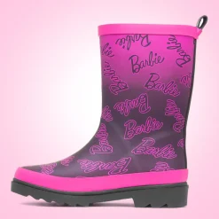 Barbie Lyla Kids Black & Pink Welly