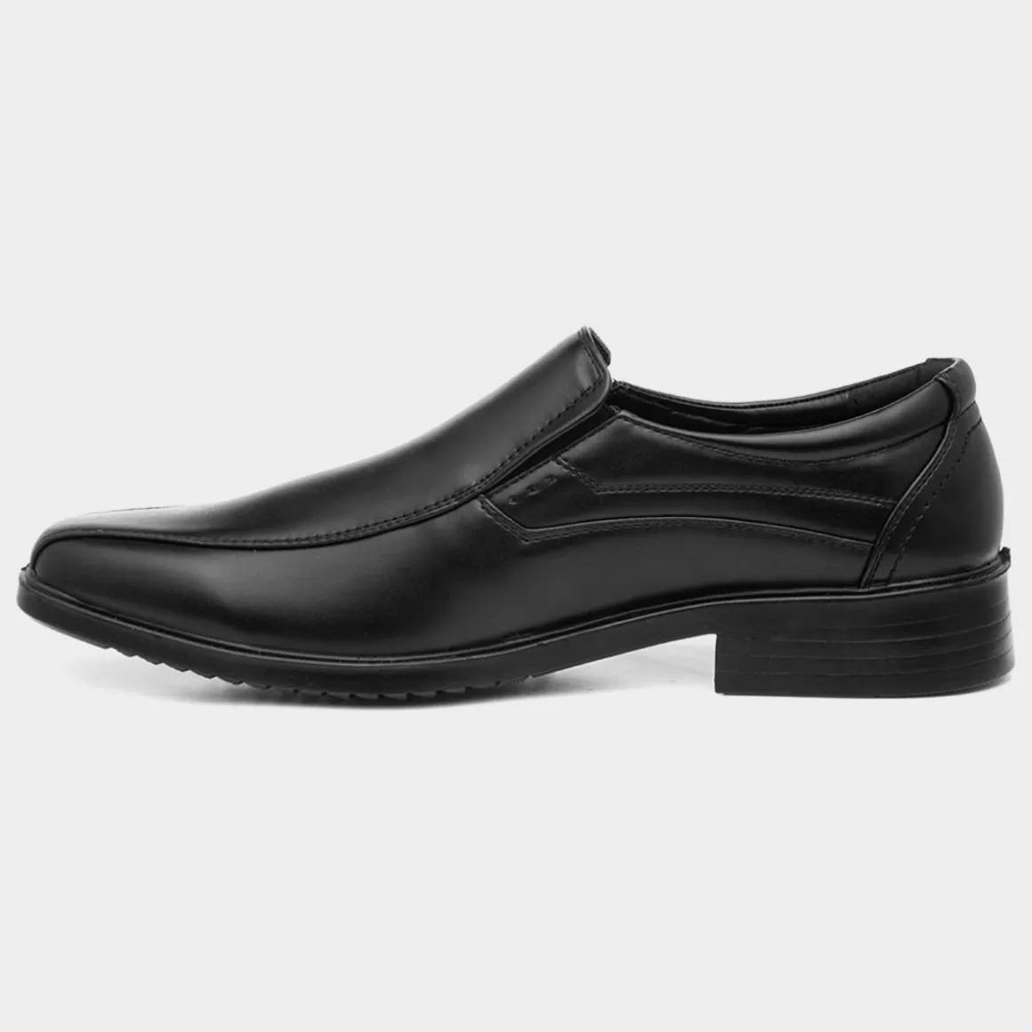 Beckett Baxter Mens Black Slip On Smart Shoe