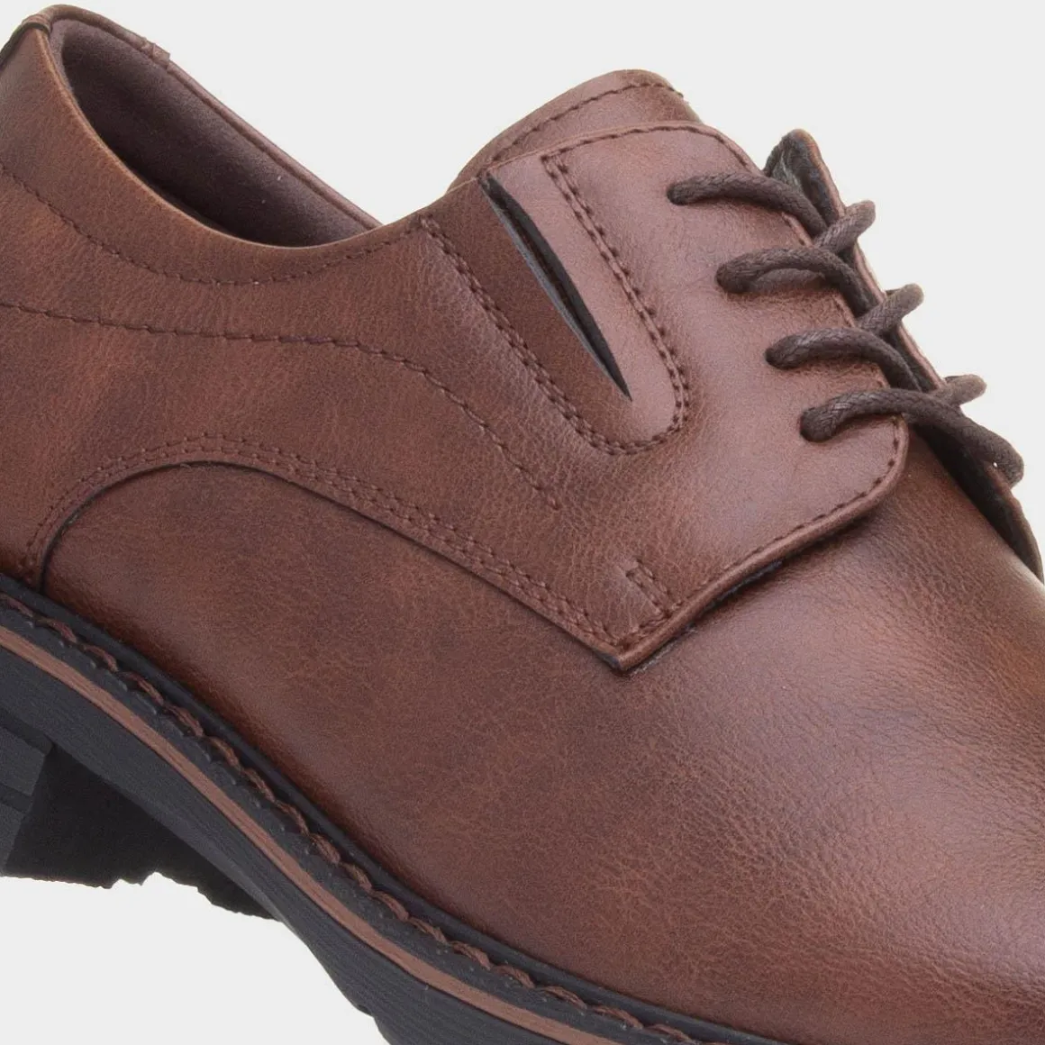 Beckett Benito Mens Tan Lace Up Shoe