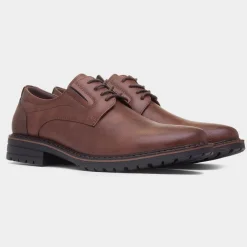 Beckett Benito Mens Tan Lace Up Shoe