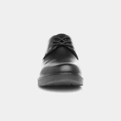 Beckett Bertie Mens Black Plain Lace Up Shoe