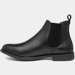 Beckett Briggs Mens Black Smart Chelsea Boot