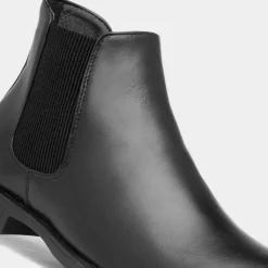 Beckett Briggs Mens Black Smart Chelsea Boot