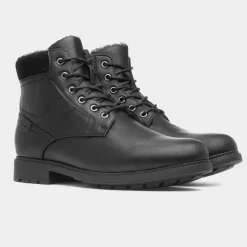 Beckett Bronco Mens Black Lace Up Boot
