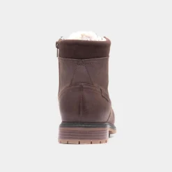 Beckett Bronco Mens Brown Zip Up Boot