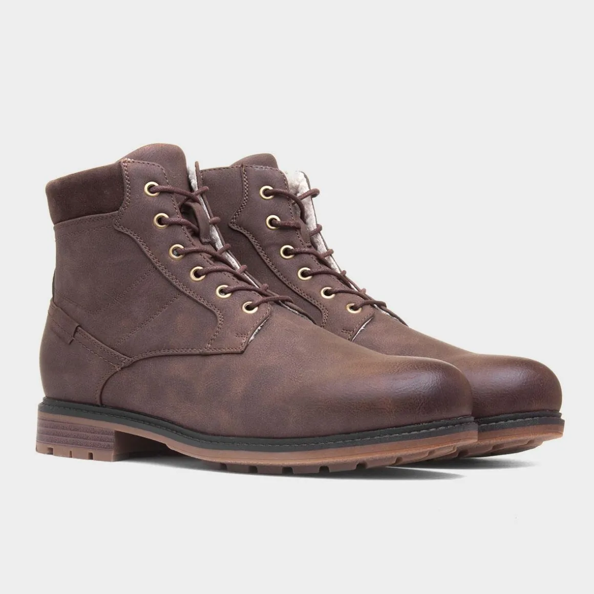 Beckett Bronco Mens Brown Zip Up Boot