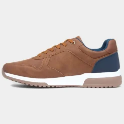 Beckett Emlyn Mens Tan Lace Up Casual Shoe