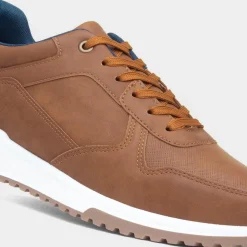 Beckett Emlyn Mens Tan Lace Up Casual Shoe