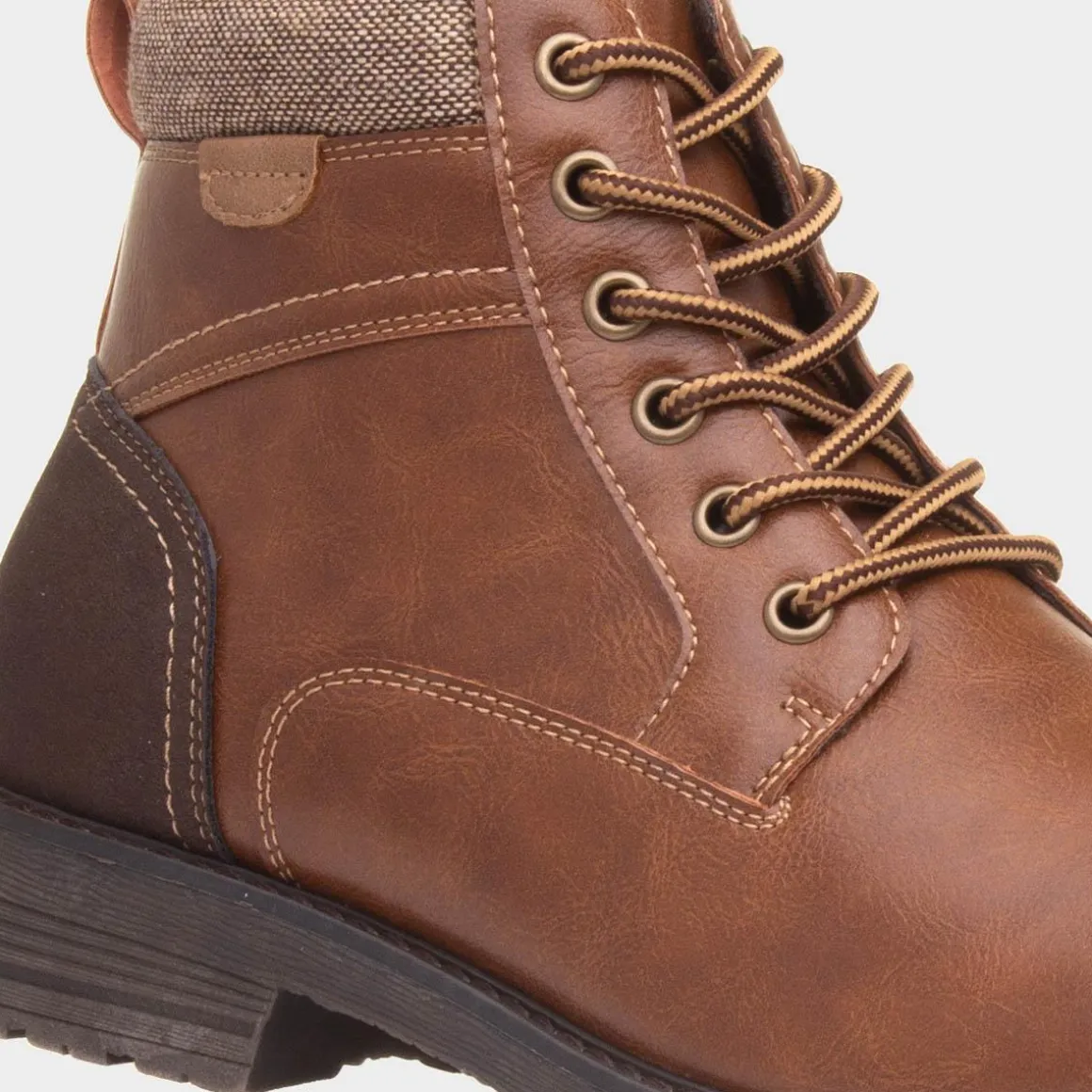 Beckett Ernest Mens Tan Ankle Boot