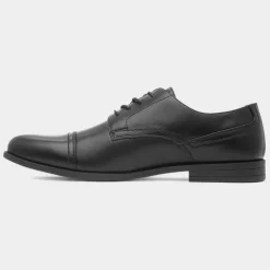 Beckett Harper Mens Black Lace Up Shoe