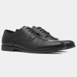 Beckett Harper Mens Black Lace Up Shoe