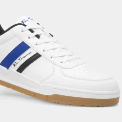 Ben Sherman Curve Mens White Casual Shoe