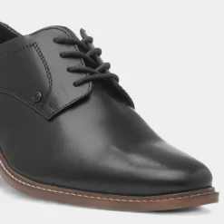 Ben Sherman Pethick Mens Black Leather Shoe
