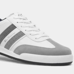 Ben Sherman Sokka Mens White Casual Shoe