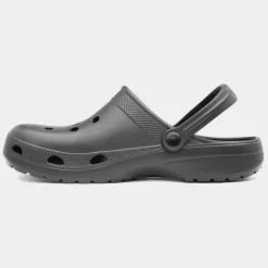 Berman Adults Black EVA Slip On Clog Sandal