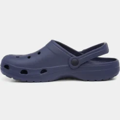 Berman Adults Navy EVA Slip On Clog Sandal