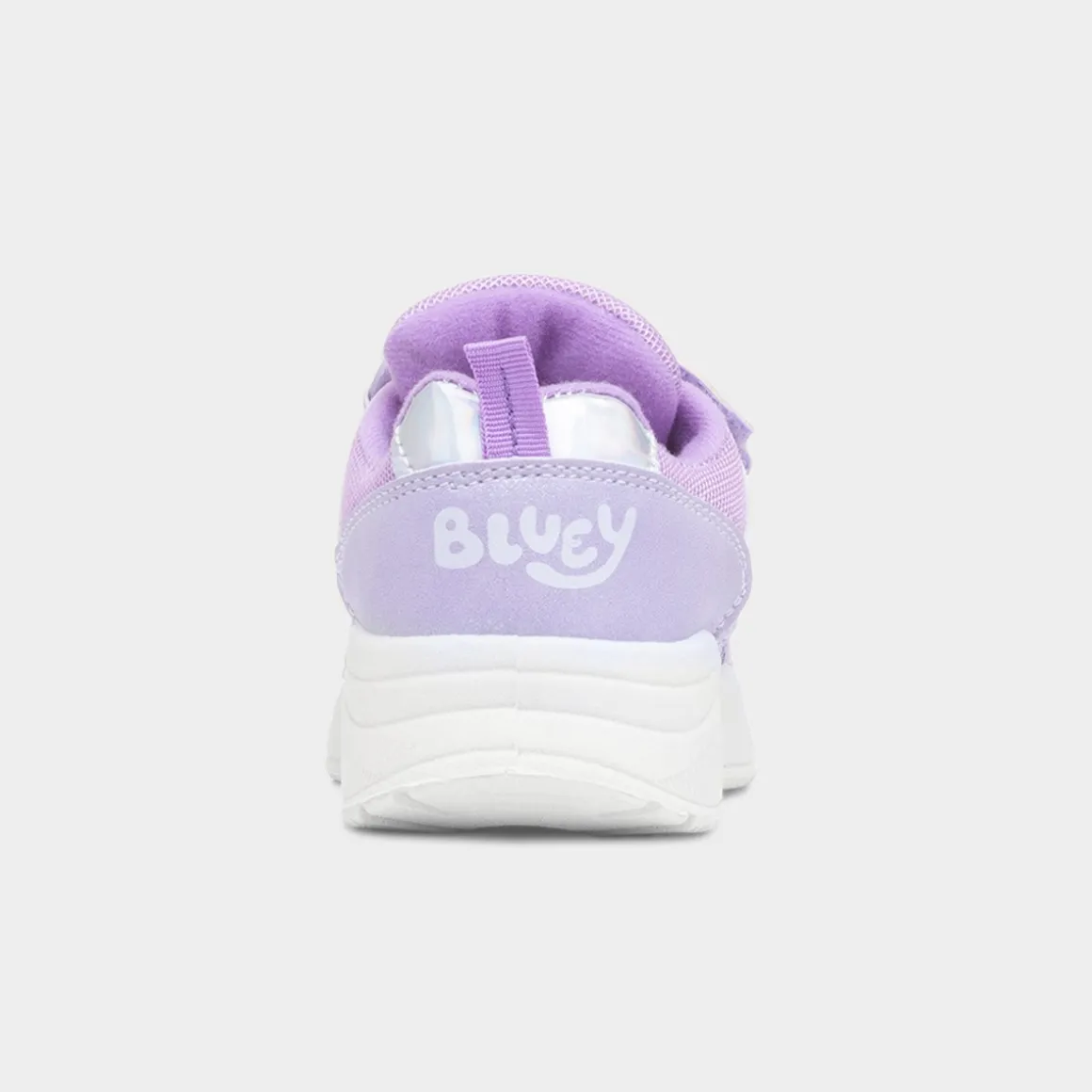 Bluey Janine Kids Purple Easy Fasten Trainer