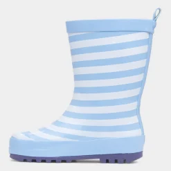 Bluey Kids Blue Stripe Welly