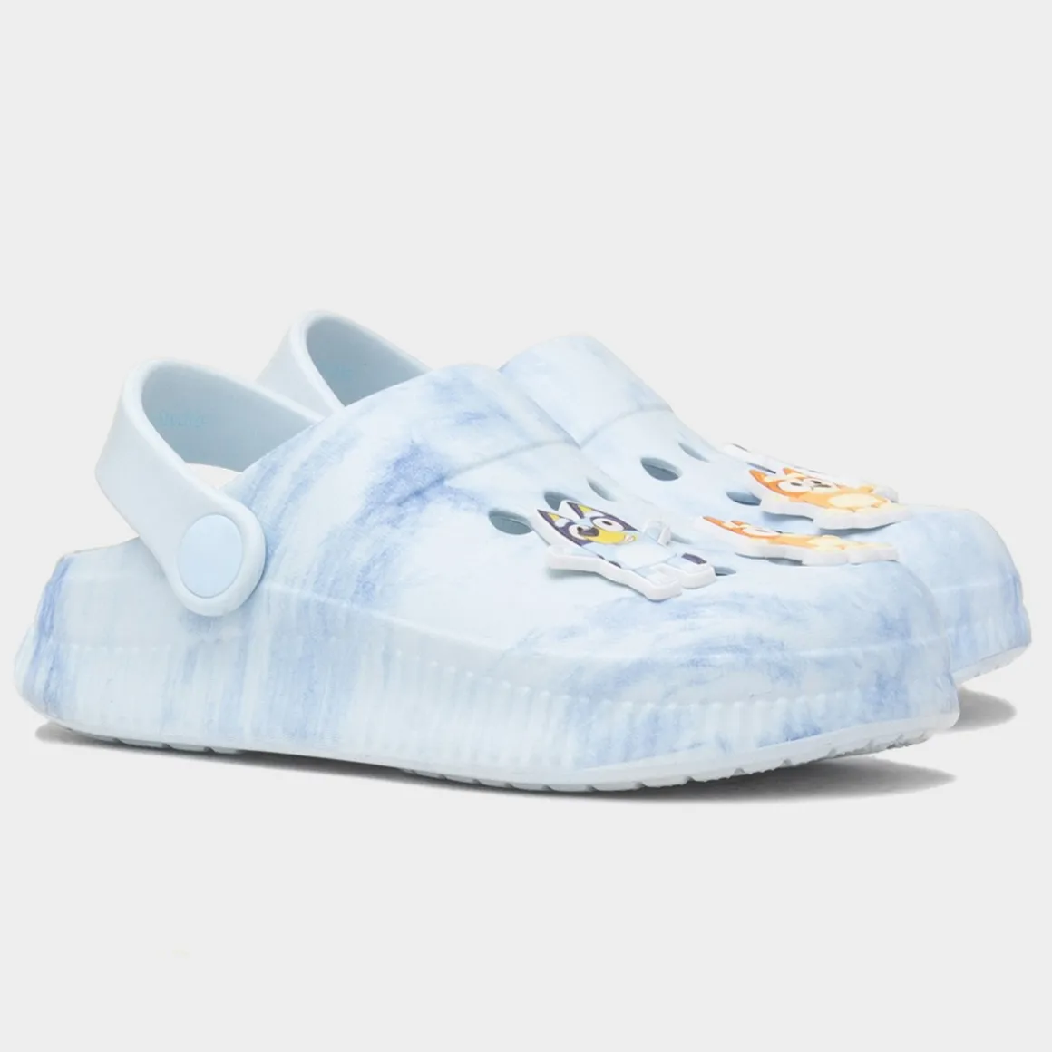 Bluey Kids Blue Tie Dye EVA Clog