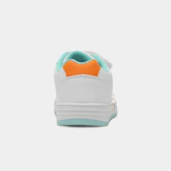 Bluey Kids White & Blue Easy Fasten Trainer