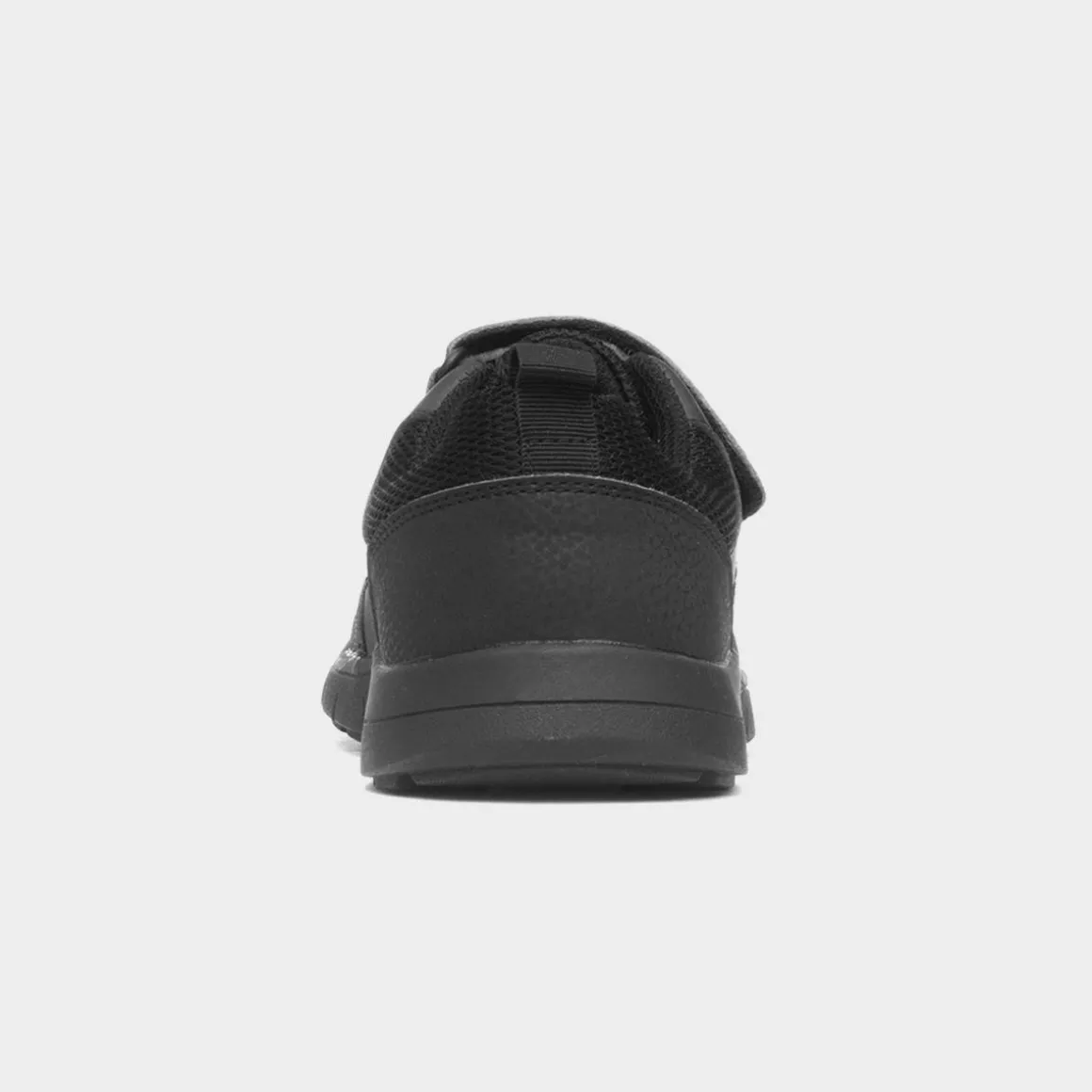 Buckle My Shoe Boys Black Easy Fasten Shoe