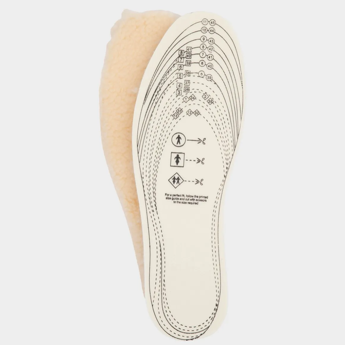 Bulwell Warm Lined Cut to Size Insole