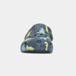 Cannock Boys Navy Dinosaur Print EVA Clog