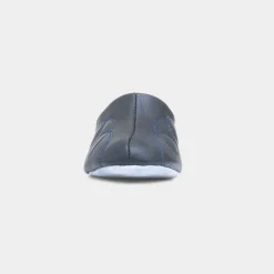 Cincasa Mahon Womens Navy Mule Leather Slipper