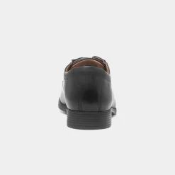 Clarks Tilden Walk Mens Black Formal Leather Shoe