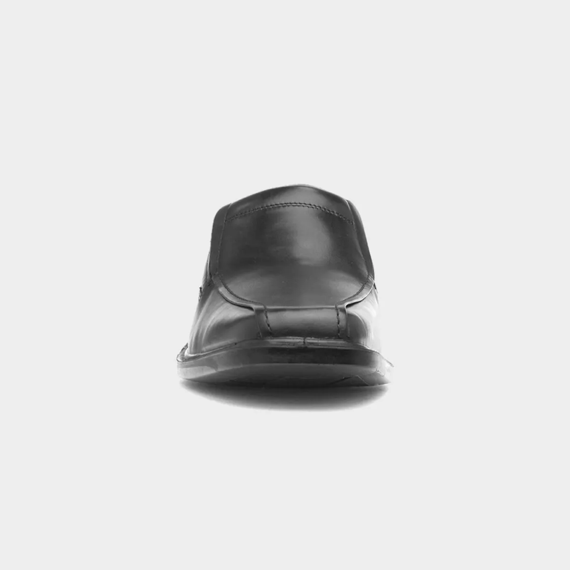 Comfy Steps Brady Mens Black Leather Shoe