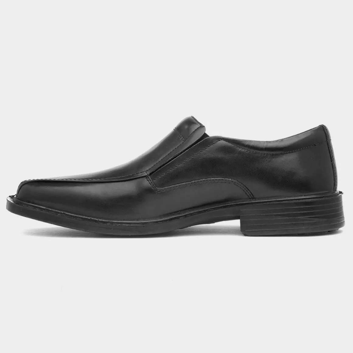 Comfy Steps Brady Mens Black Leather Shoe