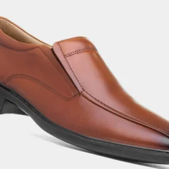 Comfy Steps Brady Mens Tan Leather Shoe