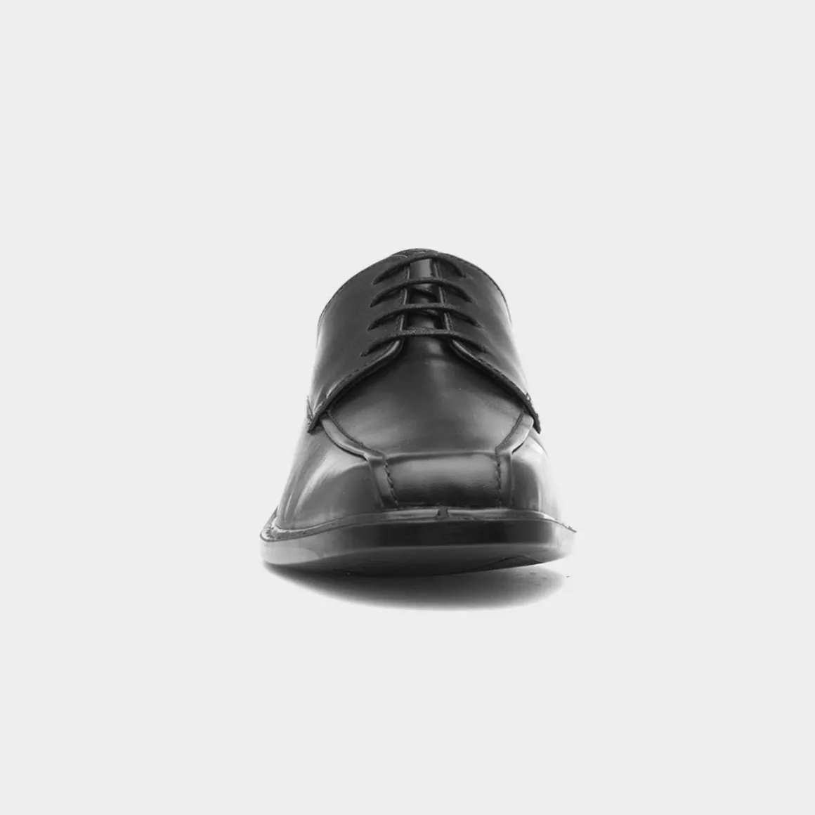 Comfy Steps Conrad Mens Black Leather Shoe