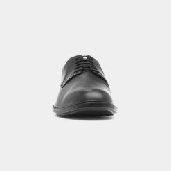 Comfy Steps Dayton Mens Black Leather Shoe