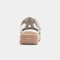 Comfy Steps Fethiye Womens Beige Mule Sandal