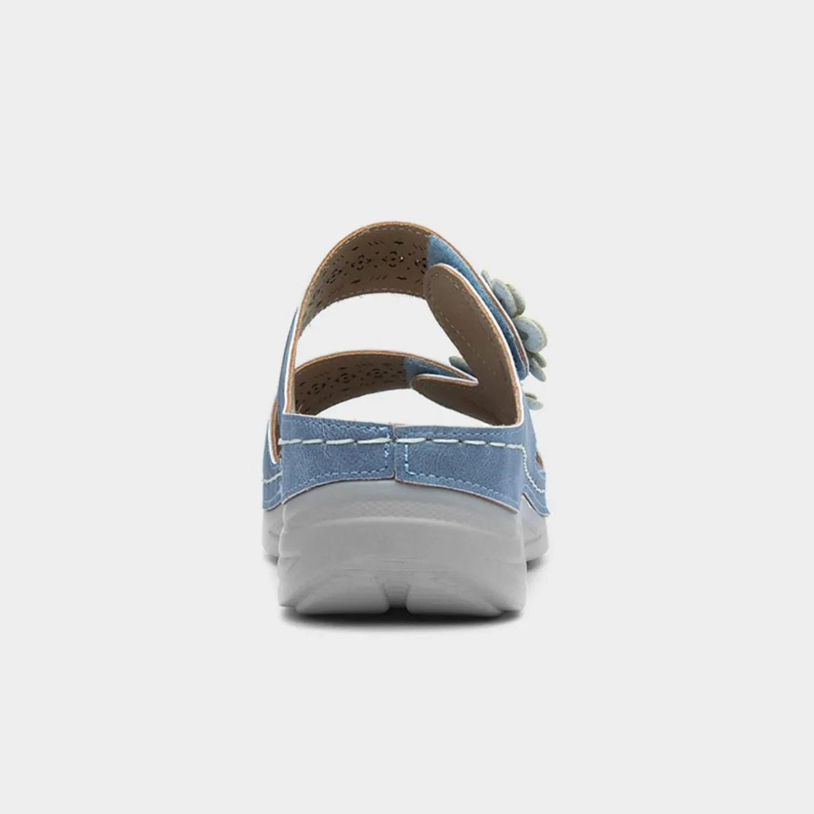 Comfy Steps Madeira Womens Blue Sandal