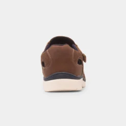 Comfy Steps Ramsay Mens Tan Fisherman Shoe