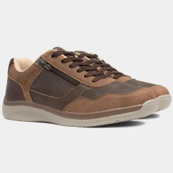 Comfy Steps Rick Mens Tan Casual Shoes