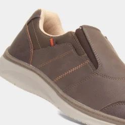 Comfy Steps Roland Mens Brown Casual Shoe
