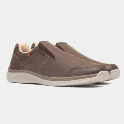 Comfy Steps Roland Mens Brown Casual Shoe