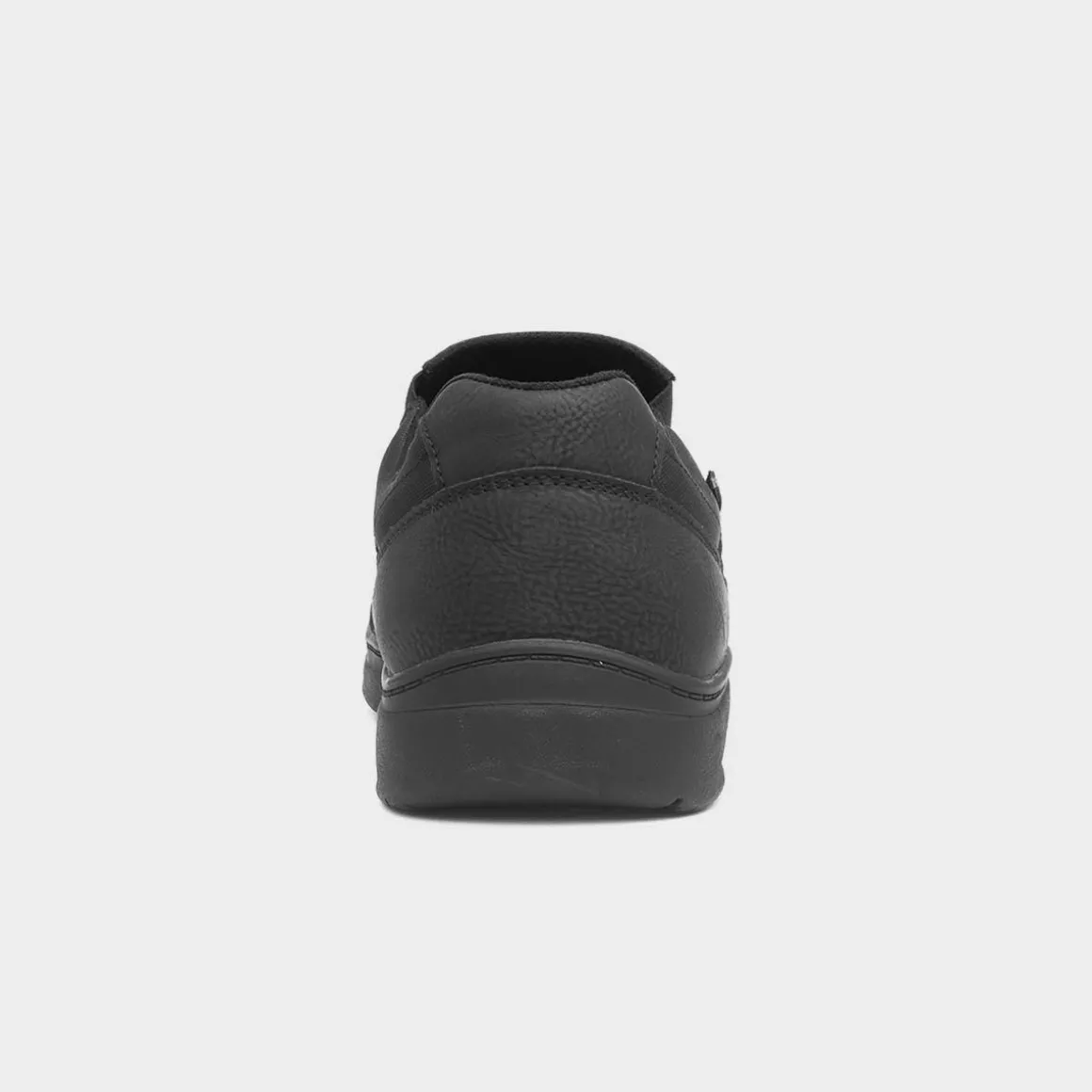 Comfy Steps Roland Mens Black Slip On Shoe