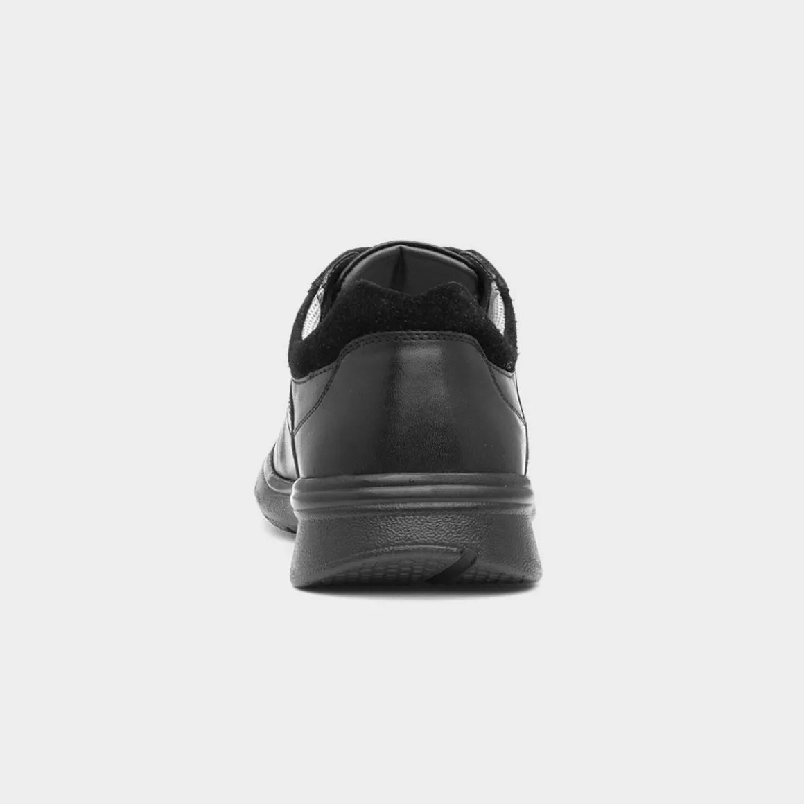 Comfy Steps Stewart Mens Leather Black Shoe