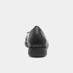 Comfy Steps Womens Black Leather Shoe