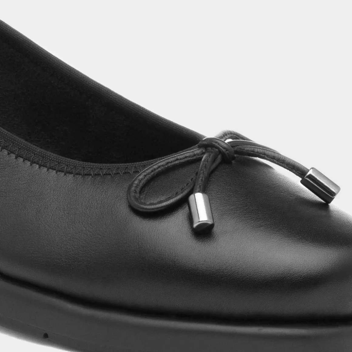 Comfy Steps Womens Black Leather Shoe