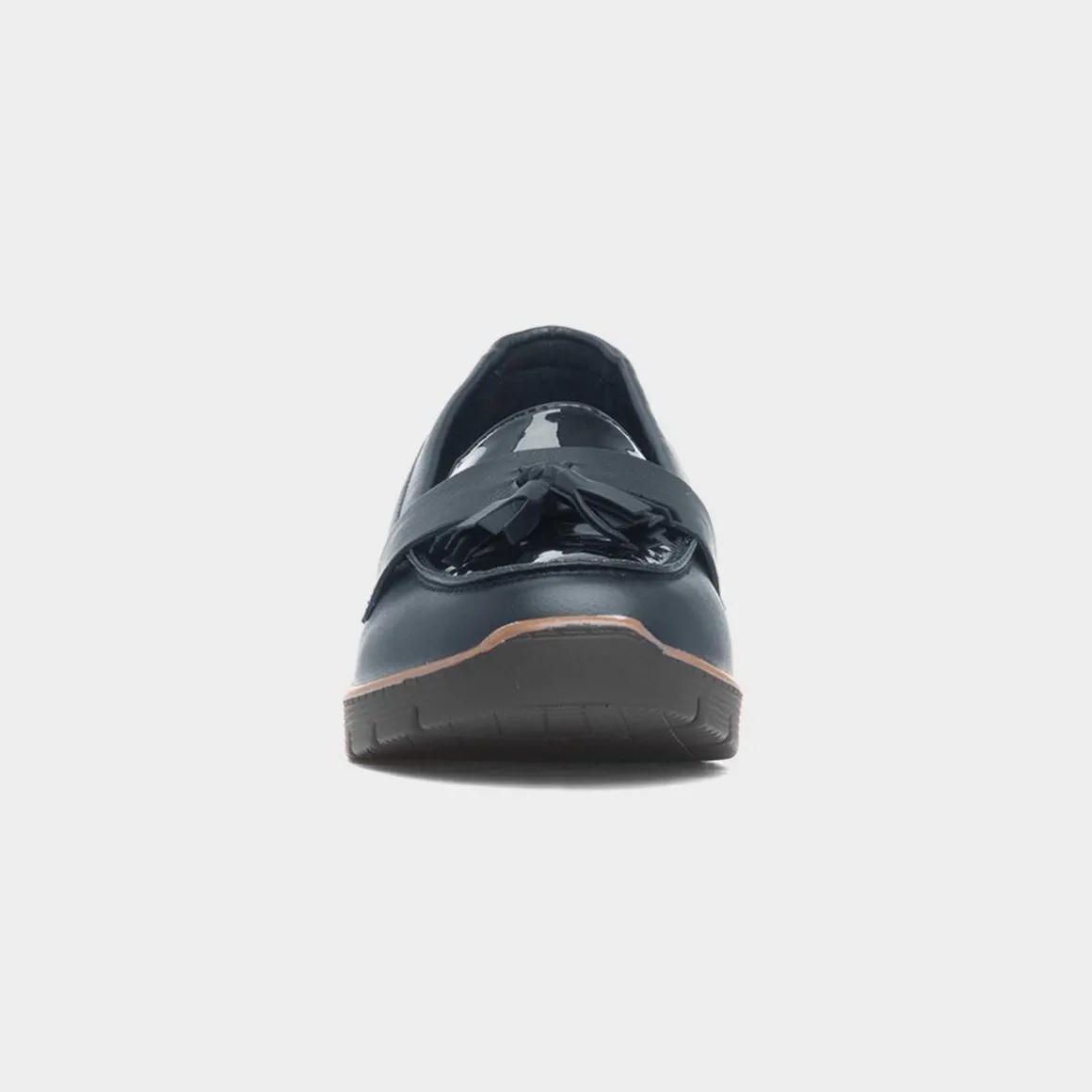 Comfy Steps Yvonne Womens Navy Loafer