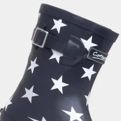 Cotswold Badminton Womens Navy Star Welly