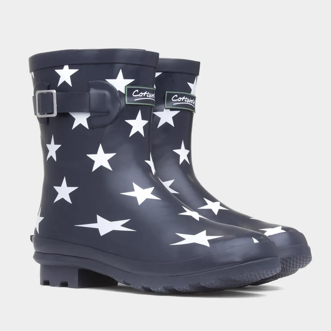 Cotswold Badminton Womens Navy Star Welly