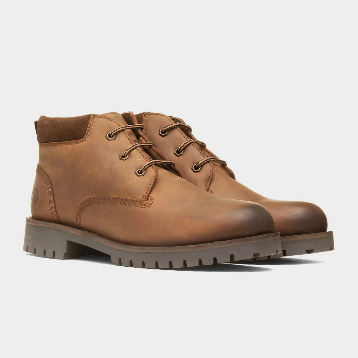 Cotswold Banbury Mens Brown Leather Ankle Boot