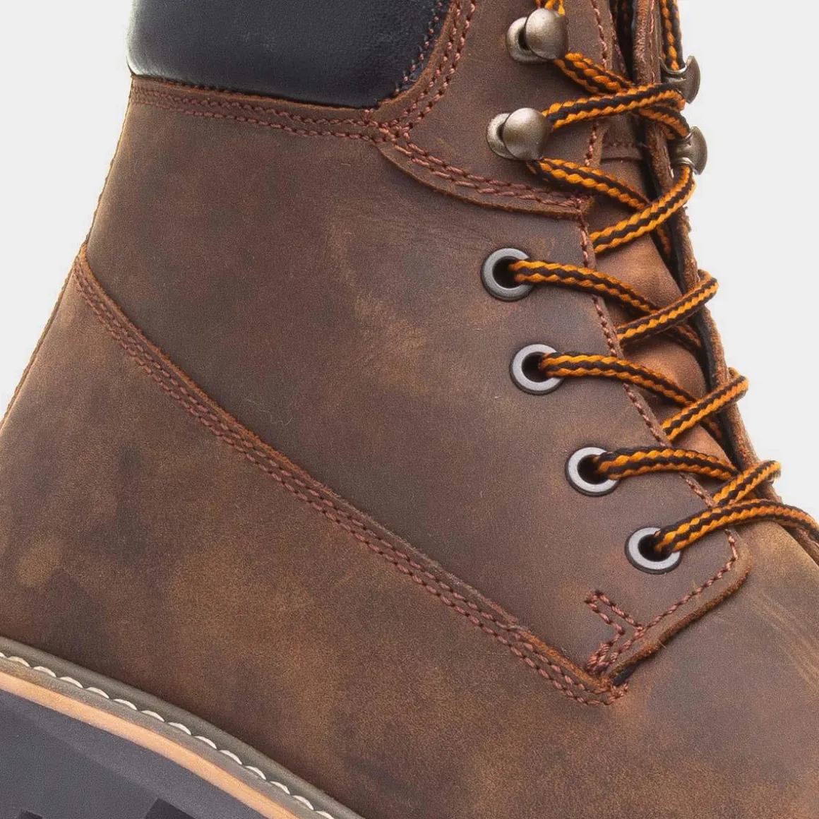 Cotswold Pitchcombe Mens Brown Leather Ankle Boot