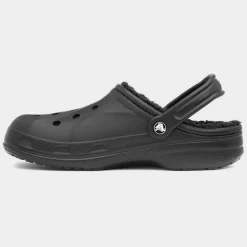 Crocs Baya Unisex Black Warm Lined EVA Clog